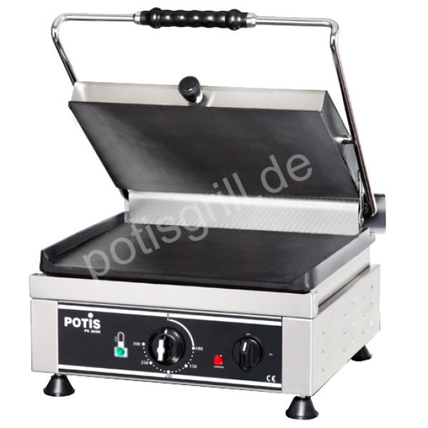 Potis Kontaktgrill PK2745 GG oben glatt / unten glatt